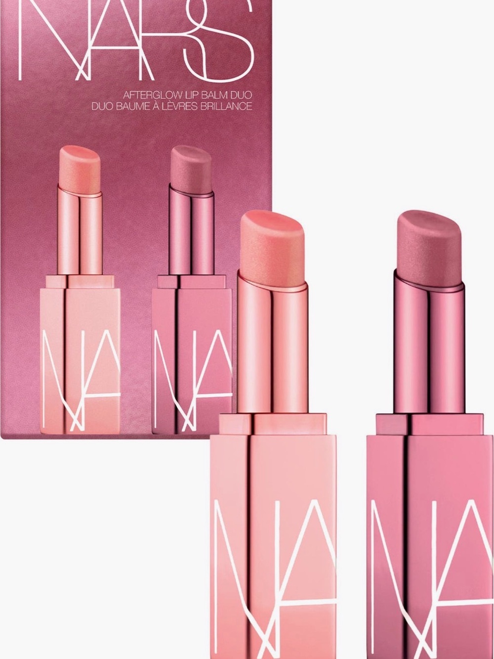 NARS Afterglow Lip Balm Duo - Orgasm & Fast Lane